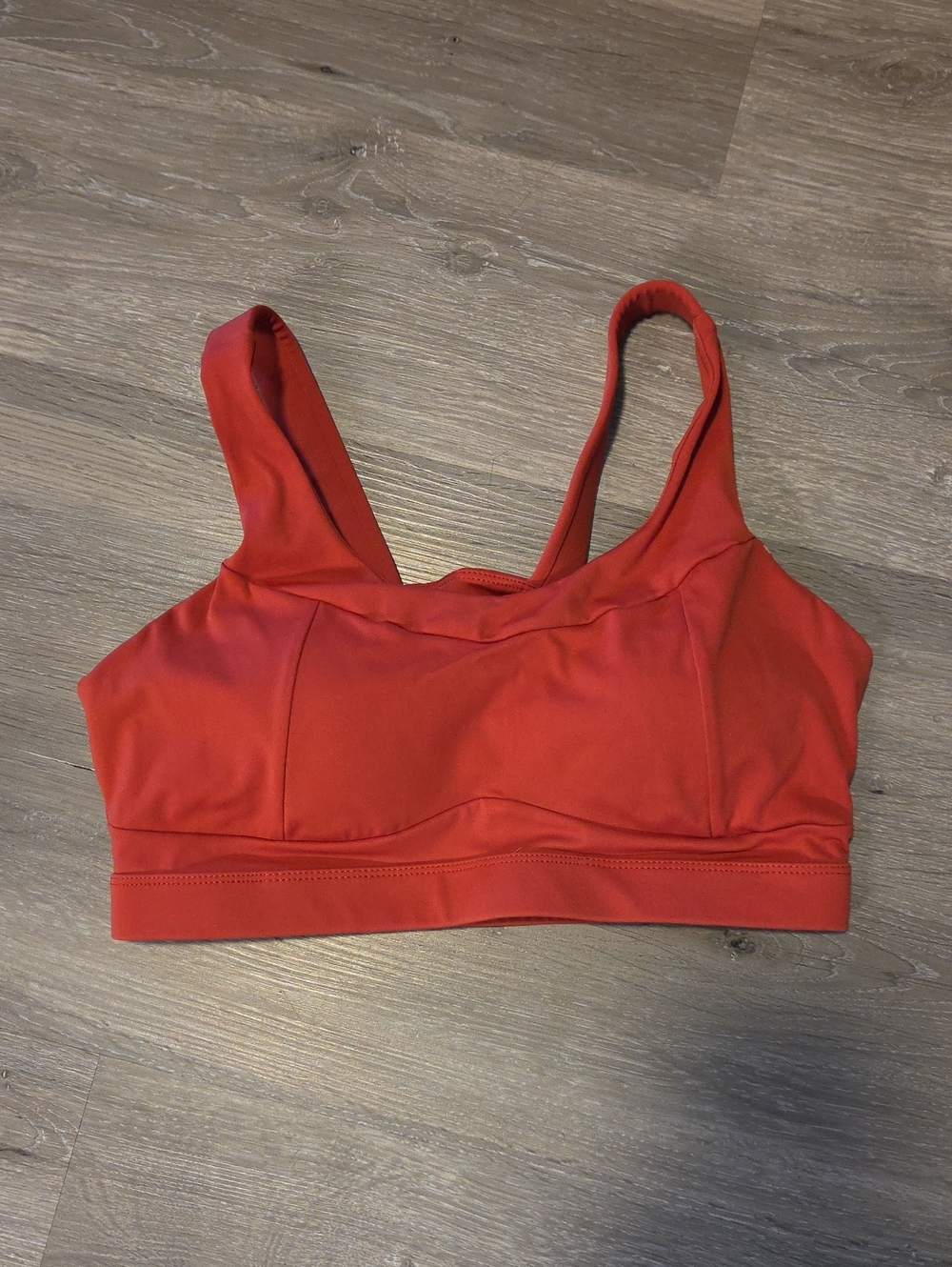 Women's Red Sports Bralette - Supportive Everyday Activewear